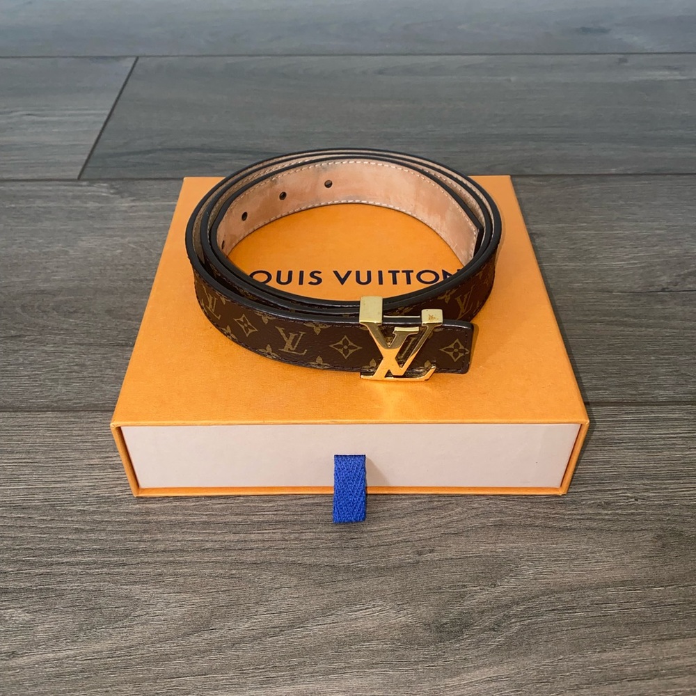 Louis Vuitton 2019 Mini Monogram Initiales 25MM Belt